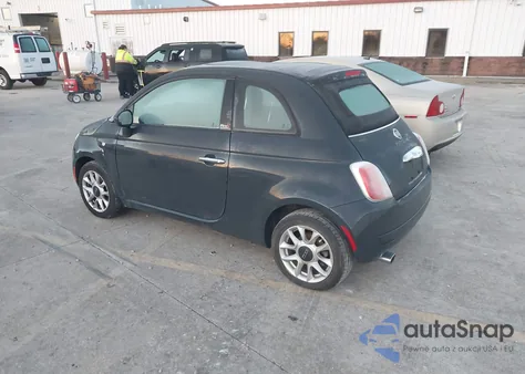 2017 Fiat 500C Pop from USA, damaged, VIN 3C3CFFLR6HT505990